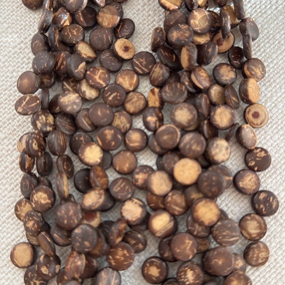 Coco Bead Layered Statement Necklace - image 3